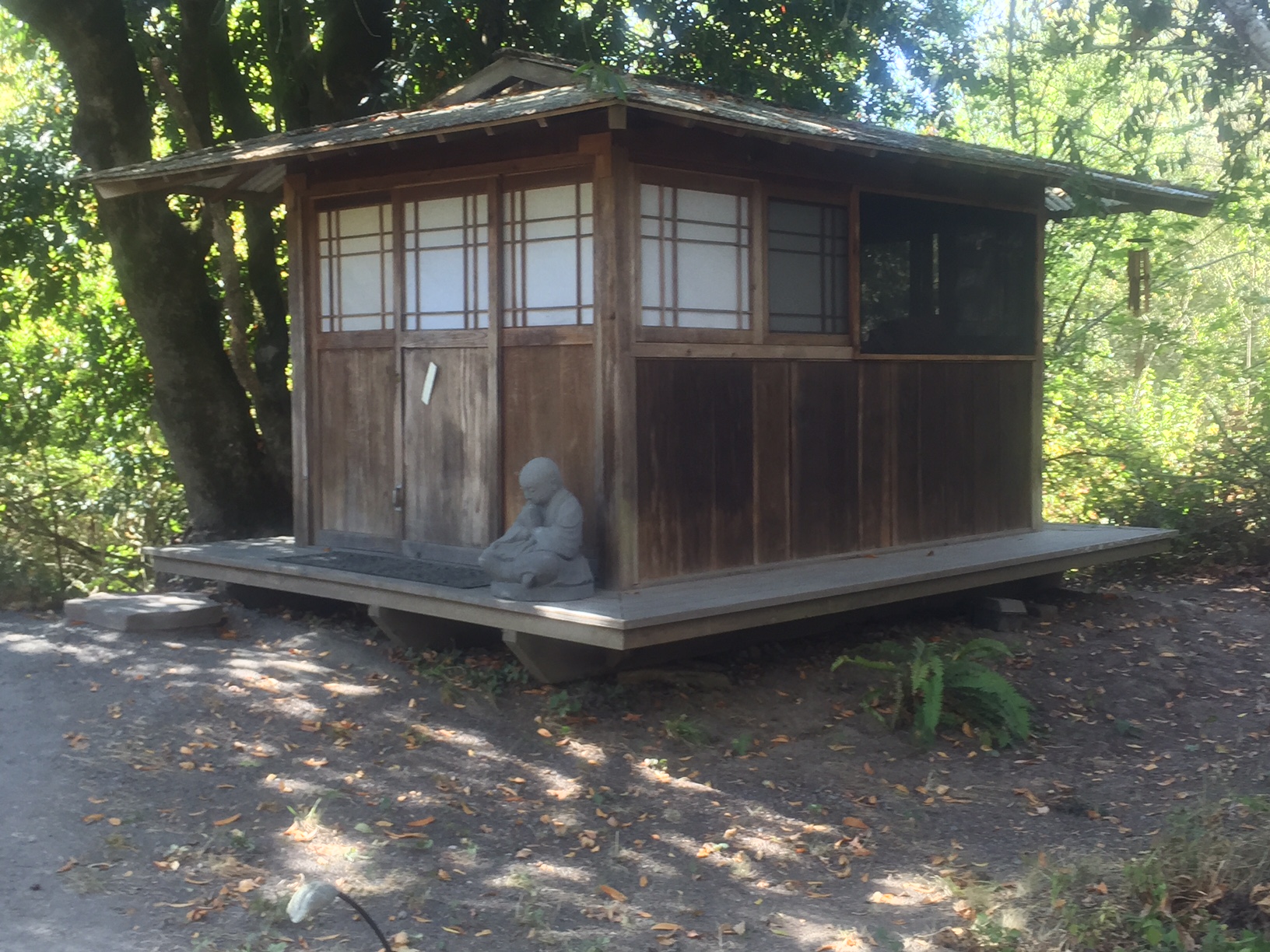 Pagodas offer a more remote, secluded setting for massages. Photo/Susan Wood