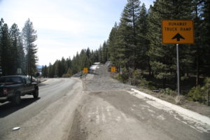 The old Mount Rose truck ramp. Photo/Provided