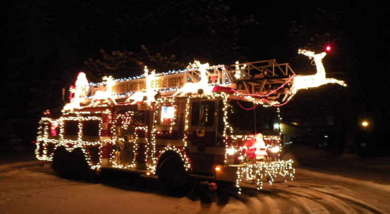 SLT holiday fire engine route set