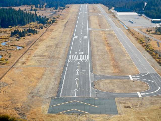 With Lake Tahoe Airport not being used as much, noise issues have diminished. Photo/Kathryn Reed