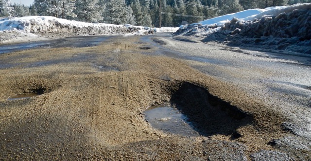 Damaged roads from last winter still an issue in EDC