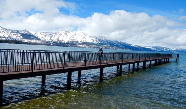 Tahoe Keys working on erosion near pier