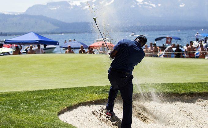 In Tahoe, a wild intersection of golf and celebrities