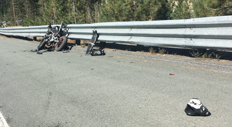 Motorcyclist dies on Spooner Summit