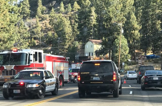 Accident snarls traffic near Cave Rock