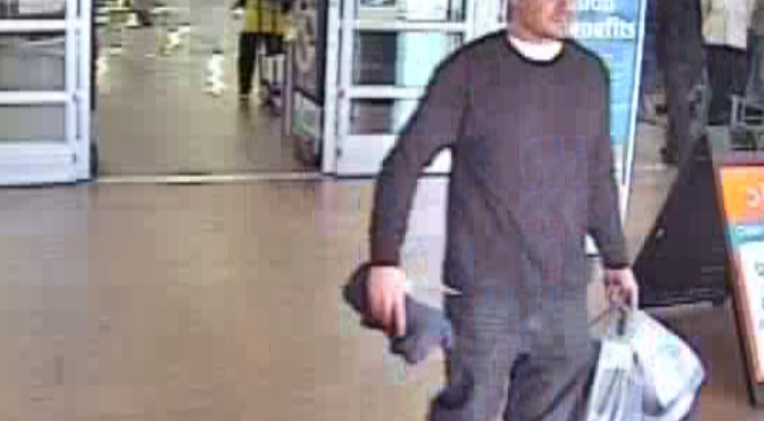 Suspect sought in stolen credit card caper