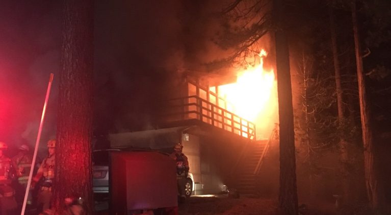 House fire displaces tourists in Incline Village